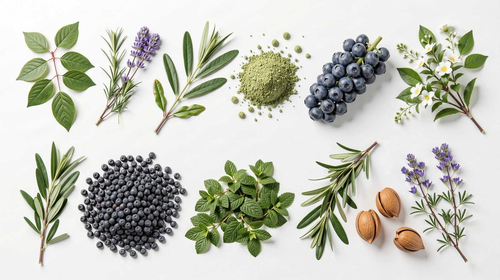 Natural botanical ingredients for vitality